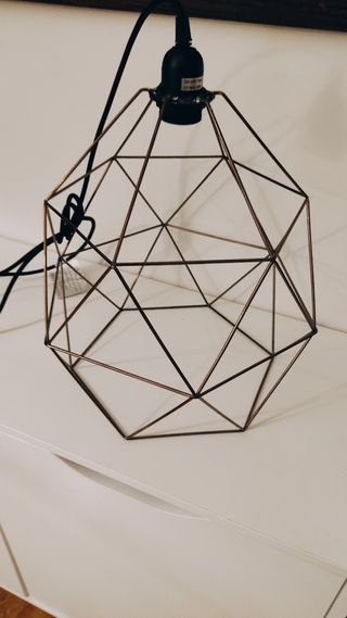 Lampada da soffitto in ferro