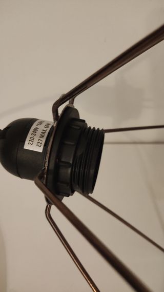Lampada da soffitto in ferro