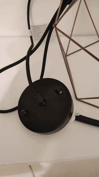 Lampada da soffitto in ferro