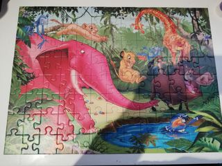 Puzzle el rey león 100 piezas disney