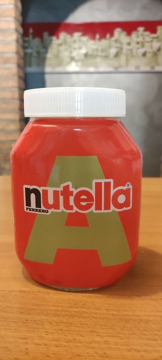 Barattolo Nutella lettera "A" Limited Ed