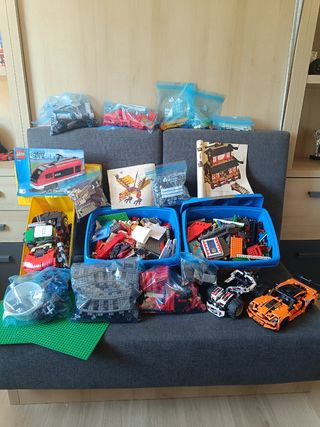 LOTE PIEZAS LEGO 15kg
