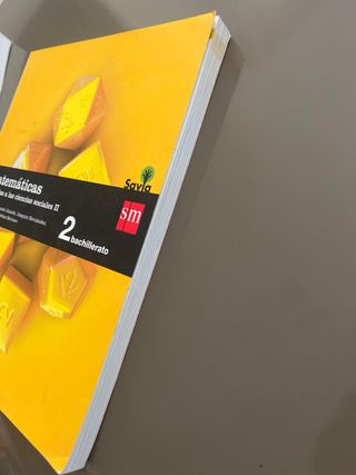 Matematicas CC. SS. Savia. SM. 2 bachillerato.