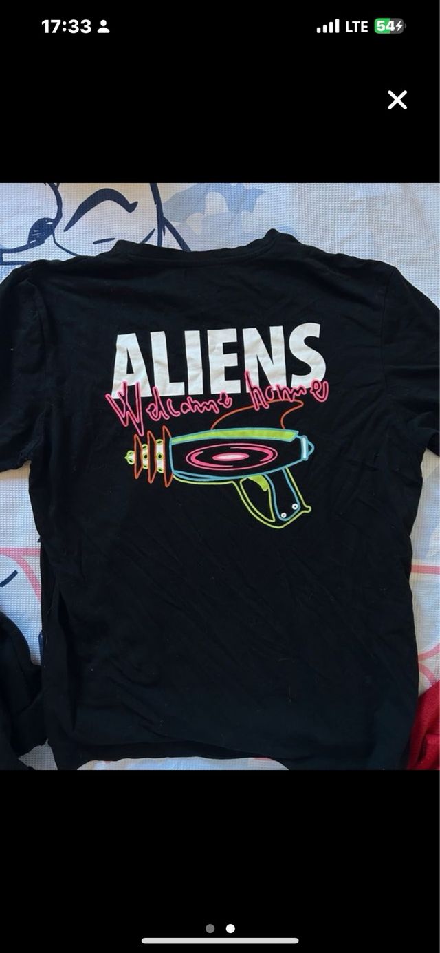 Camiseta aliens