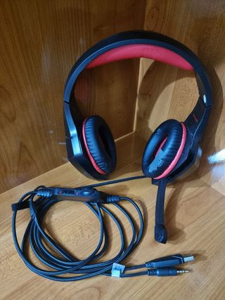 Auriculares Gaming con Microfono y LEDs