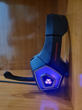 Auriculares Gaming con Microfono y LEDs