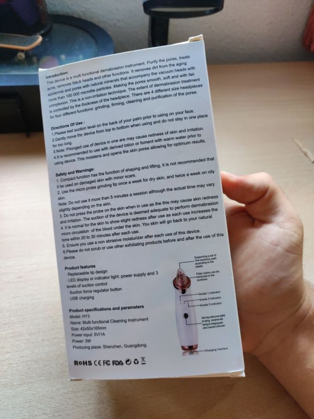 Limpiaporos multifuncional