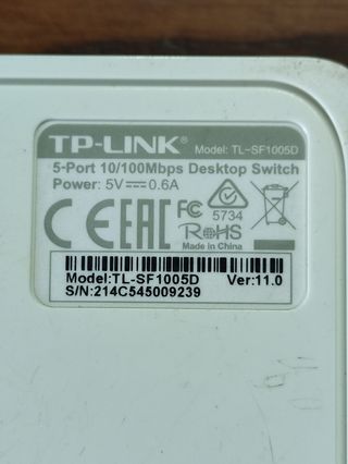 Switch TP Link TL-SF 1005D