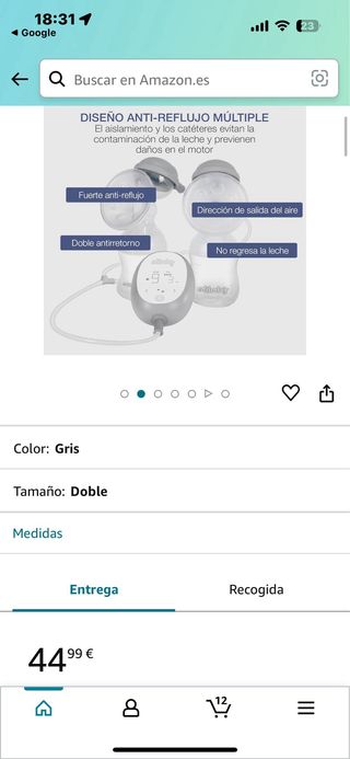 Sacaleche  electrico adibaby