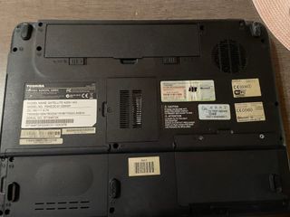 Ordenador portátil Toshiba Satellite A200