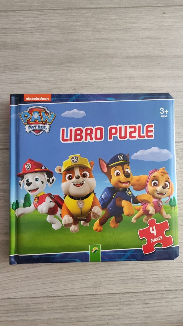 Libro puzle patrulla canina