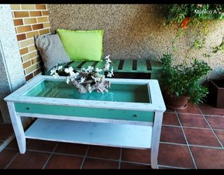 Mesa de centro, terraza..