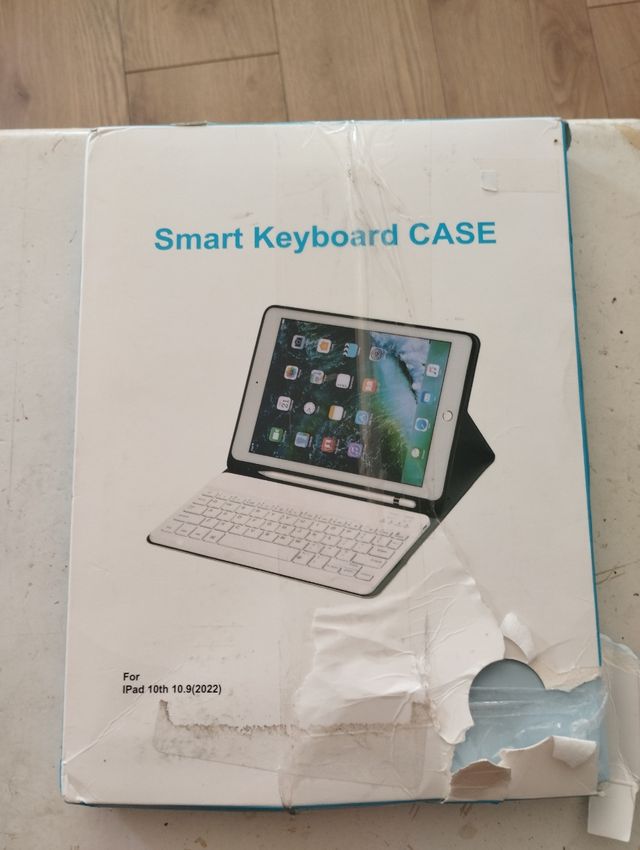 Funda y teclado de iPad
