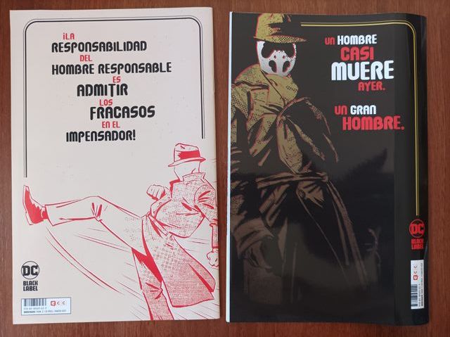 Rorschach 1 al 8. ECC/DC