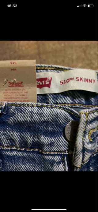 Pantalon vaquero levis