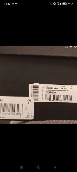 Scarpe sneakers Armani Emporio 