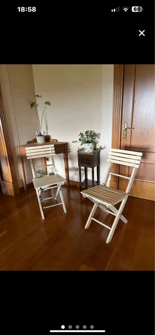 SILLAS ANTIGUAS MADERA 
