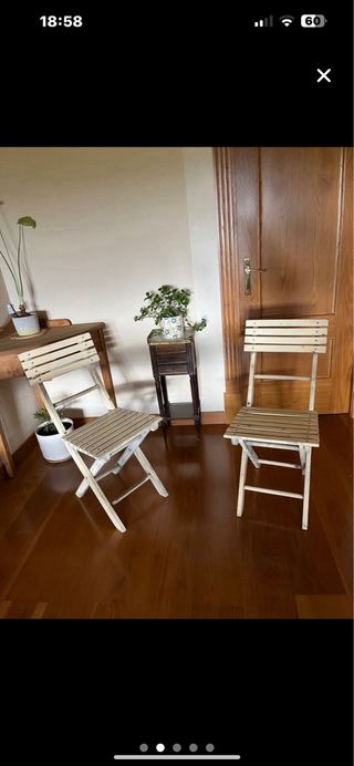 SILLAS ANTIGUAS MADERA 