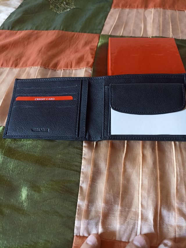 Porafoglio uomo nero