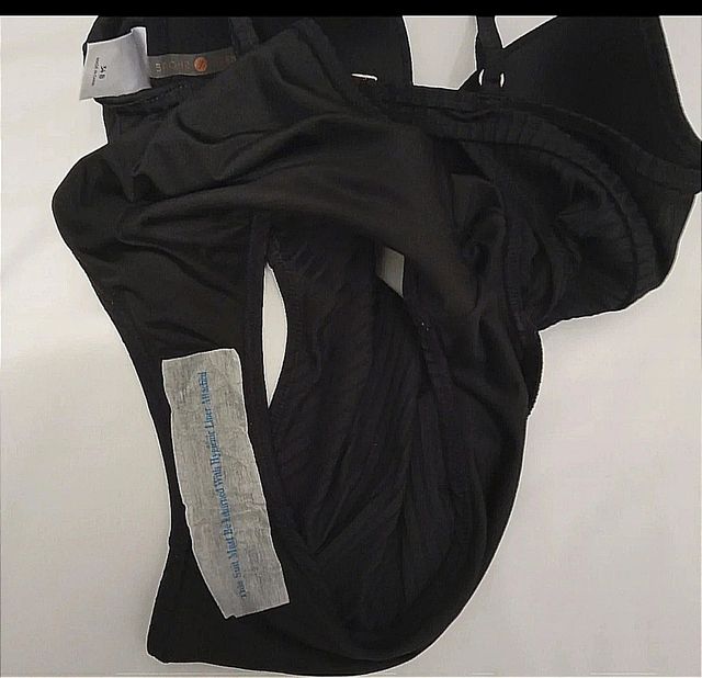 Costume bagno body intero nero nuovo shade shore