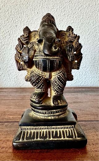 Figura en bronce Ganesha