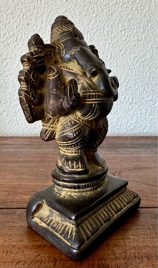 Figura en bronce Ganesha