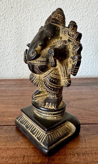 Figura en bronce Ganesha