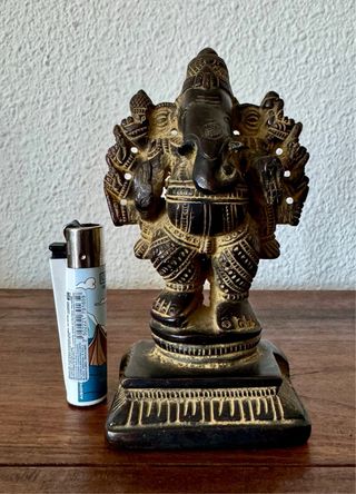 Figura en bronce Ganesha