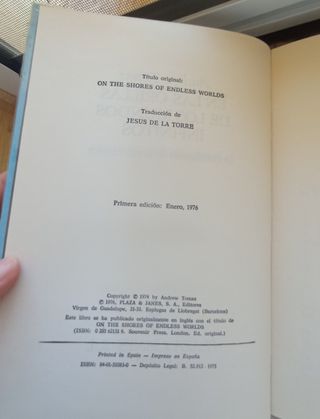 Libro En las orillas de los mundos infi