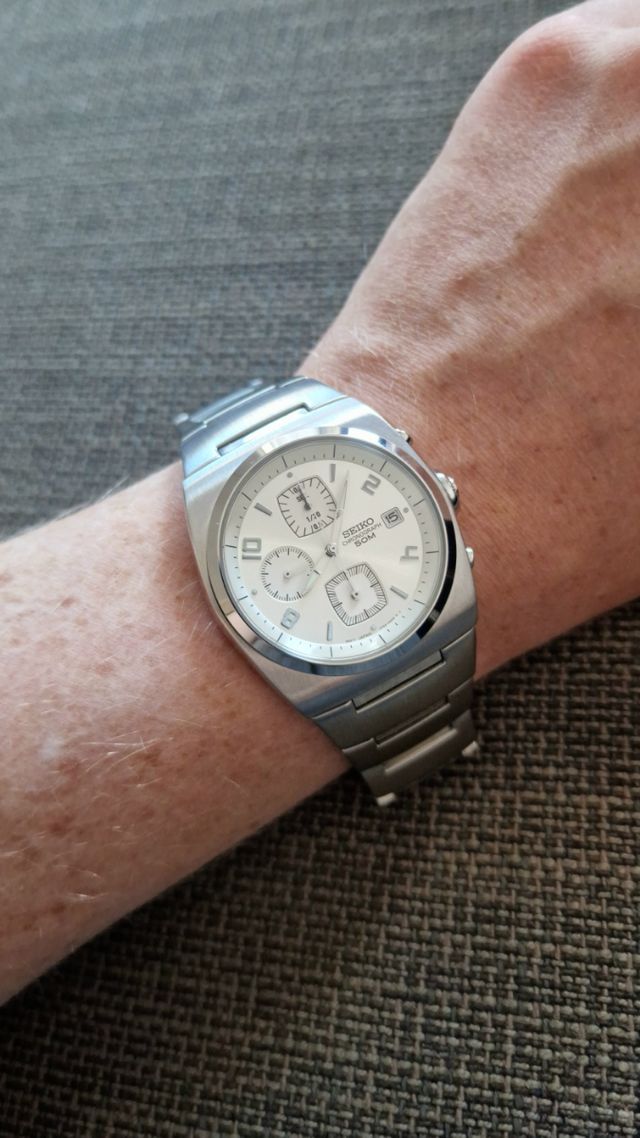 Reloj Seiko 7T92 0AT0 año 2002 cronógrafo vintage
