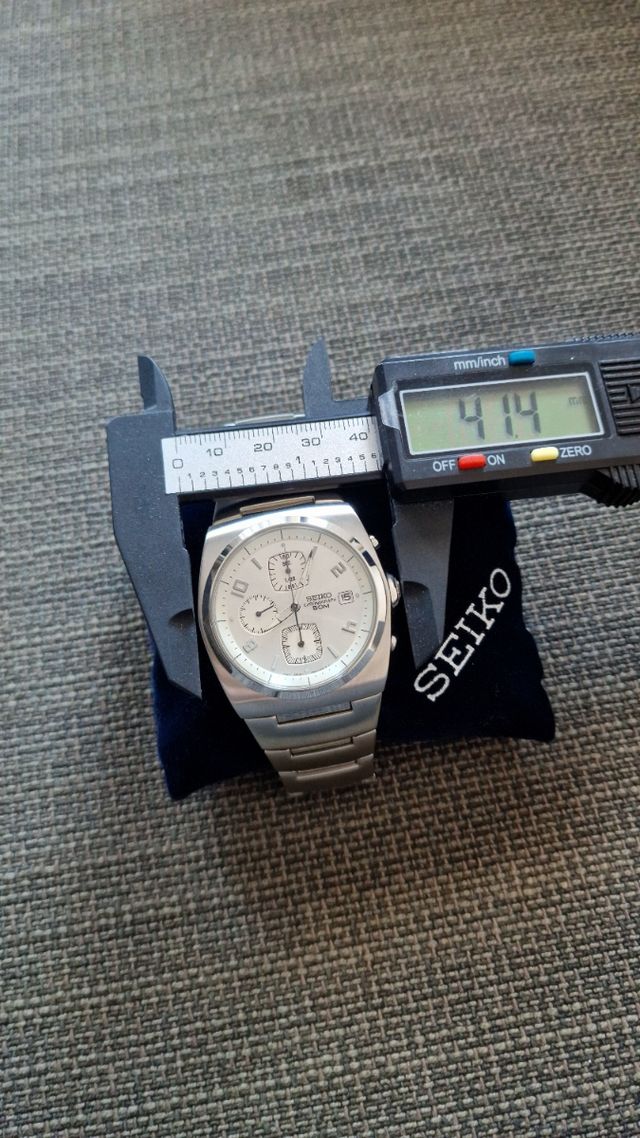 Reloj Seiko 7T92 0AT0 año 2002 cronógrafo vintage