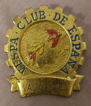 Chapa vespa original