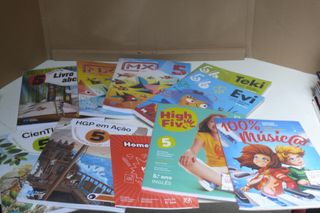 Livros escolares 5º Ano