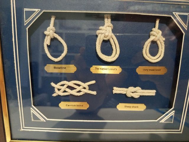 Cuadro nudos marinos