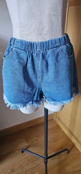 Bermuda tejana de Bershka