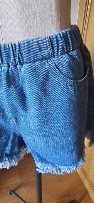 Bermuda tejana de Bershka