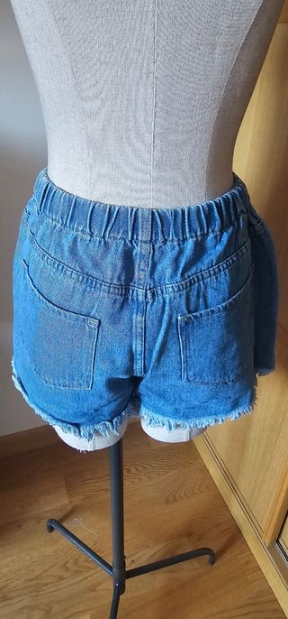 Bermuda tejana de Bershka