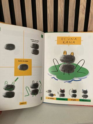 Dibuja con tus huellas