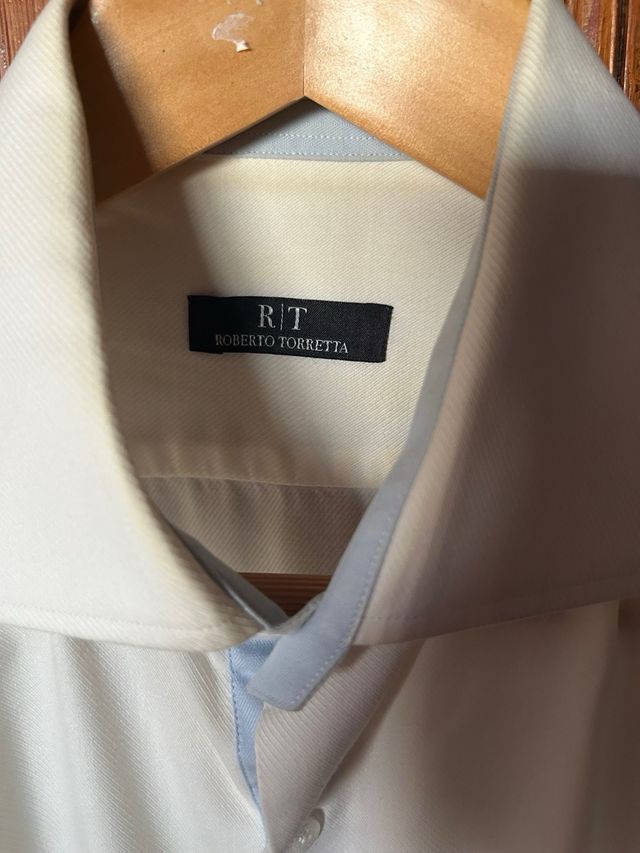 Camisa blanca Roberto Torretta