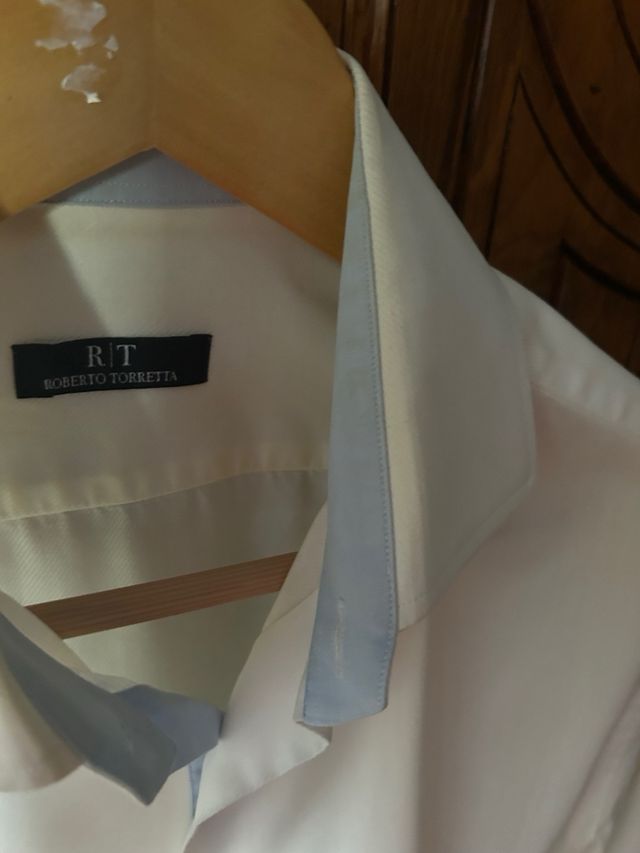 Camisa blanca Roberto Torretta