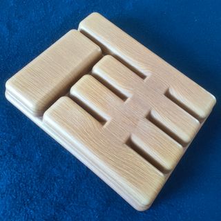 Molde cubiertos imitación madera 