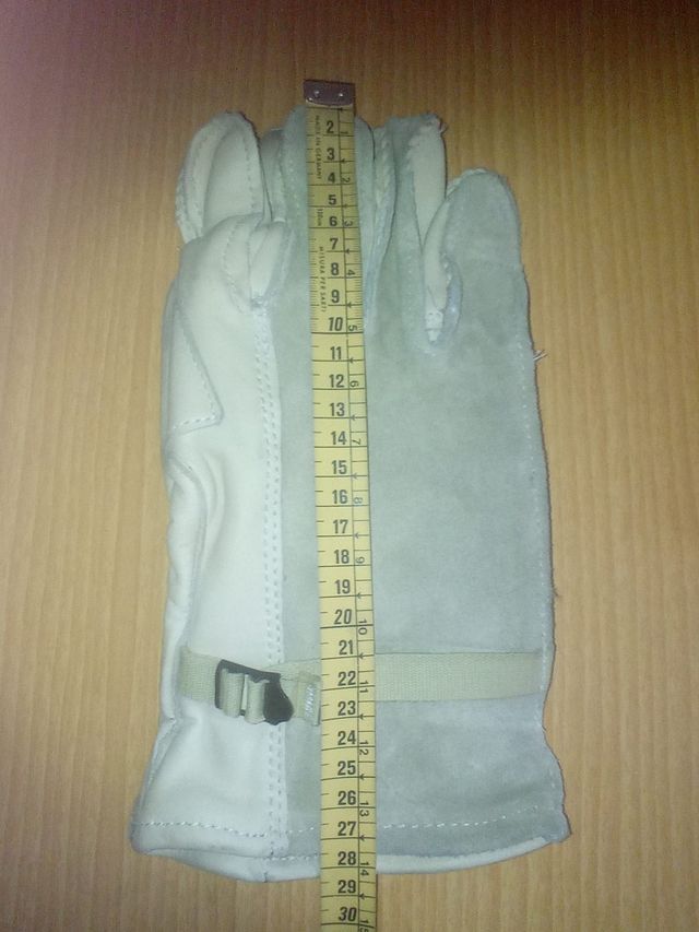 Guantes de trabajo de piel de vacuno. NUEVOS