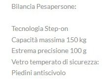 Bilancia pesa persone 