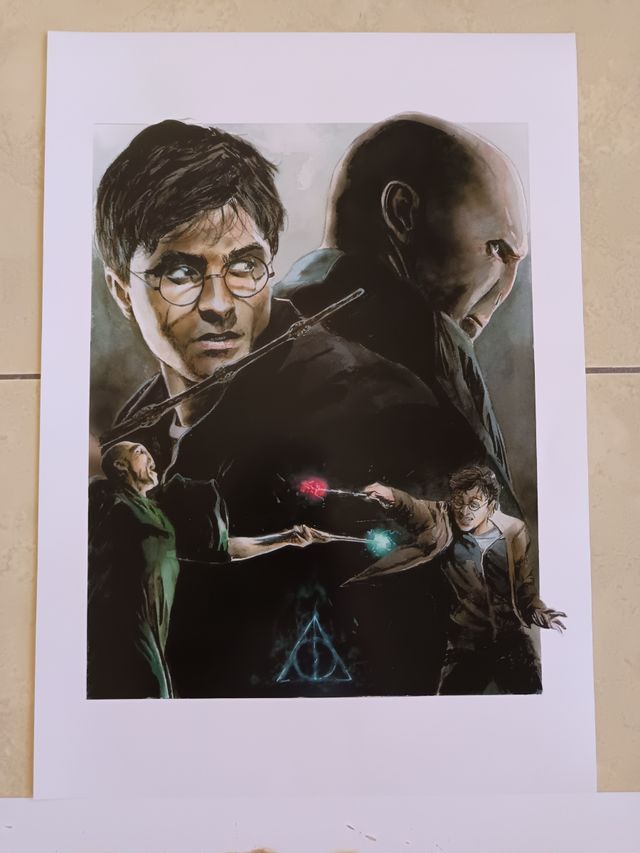 Láminas Harry Potter Handmade