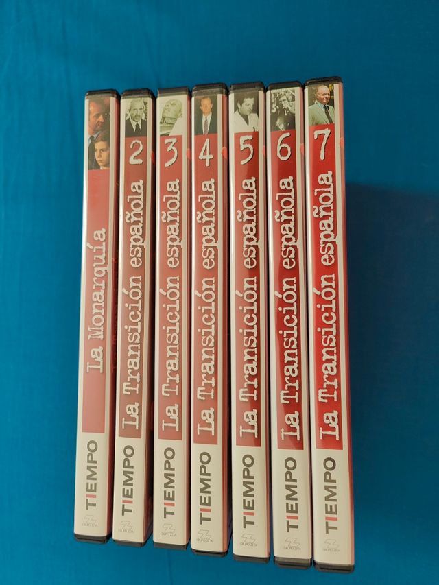 7 DVDs La transición española