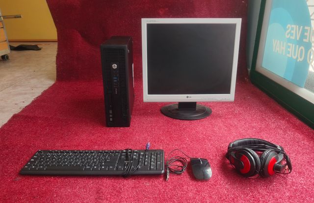 HP EliteDesk 705 G1 Sff + Lg Flatron L1917S 19"