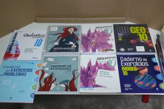 Livros Escolares do 10ºAno - Novos