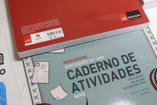 Livros Escolares do 10ºAno - Novos