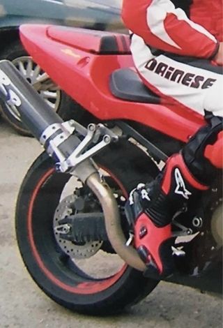 Tubo de escape CBR 600 f sport