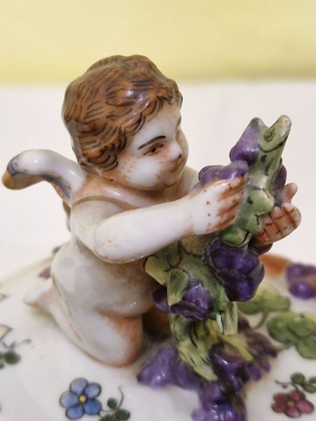 Scatola Ginori,Rudolstadt decorata 